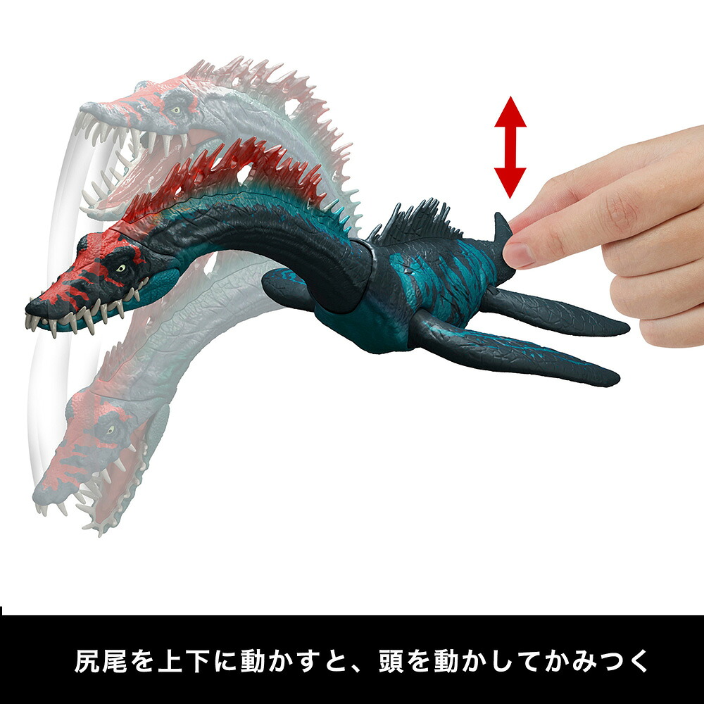 マテルジュラシックワールド(JURASSICWORLD)ビッグアクション！スティクソサウルス子供向けフィギュア恐竜おもちゃ全長:約37.8cm4歳からグリーンJCL72