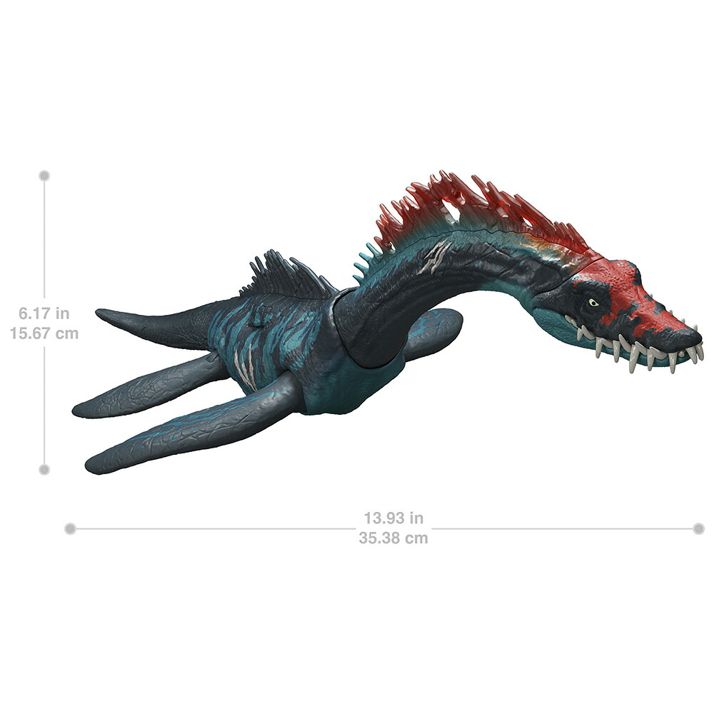 マテルジュラシックワールド(JURASSICWORLD)ビッグアクション！スティクソサウルス子供向けフィギュア恐竜おもちゃ全長:約37.8cm4歳からグリーンJCL72
