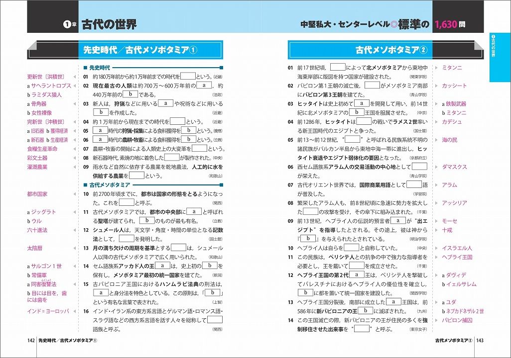 楽天ブックス 一問一答 世界史bターゲット4000 改訂版 上住友起 本