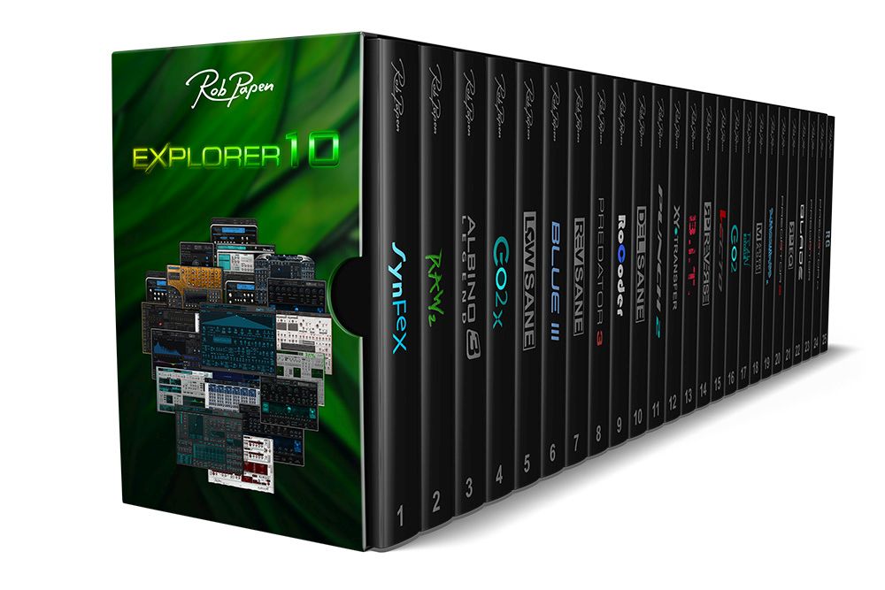 ブックス: Rob Papen オールインワン・バンドル eXplorer 10 - Rob Papen - 4534217602864 : PCソフト・周辺機器