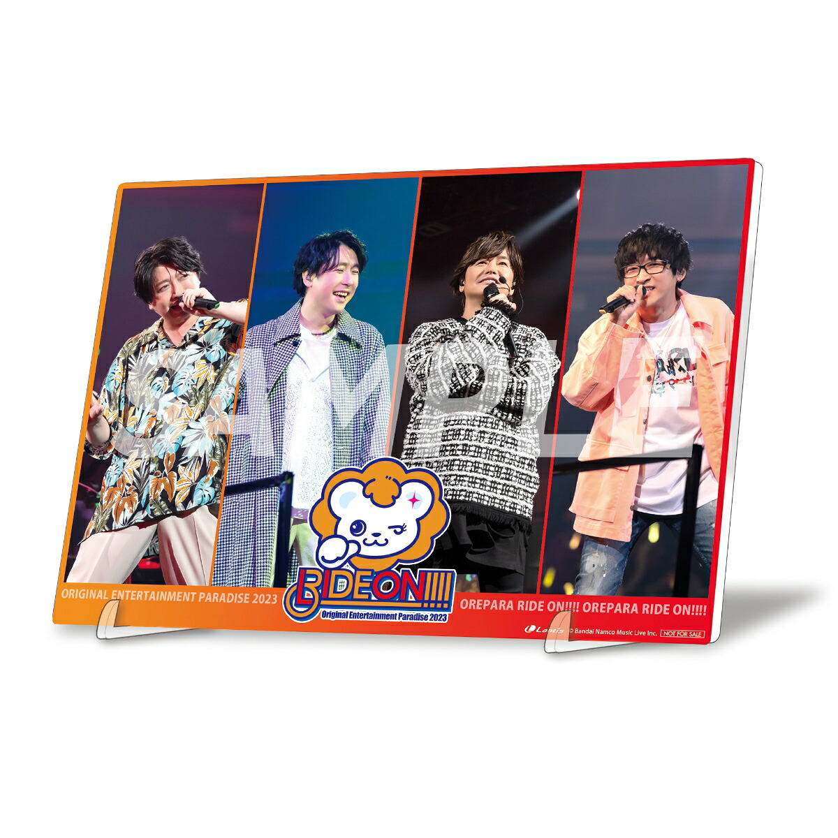 【楽天ブックス限定先着特典】OriginalEntertainmentParadise-おれパラー2023RIDEON!!!!【Blu-ray】(2L判ブロマイド＋A5アクリルプレート(同一写真使用))[(V.A.)]