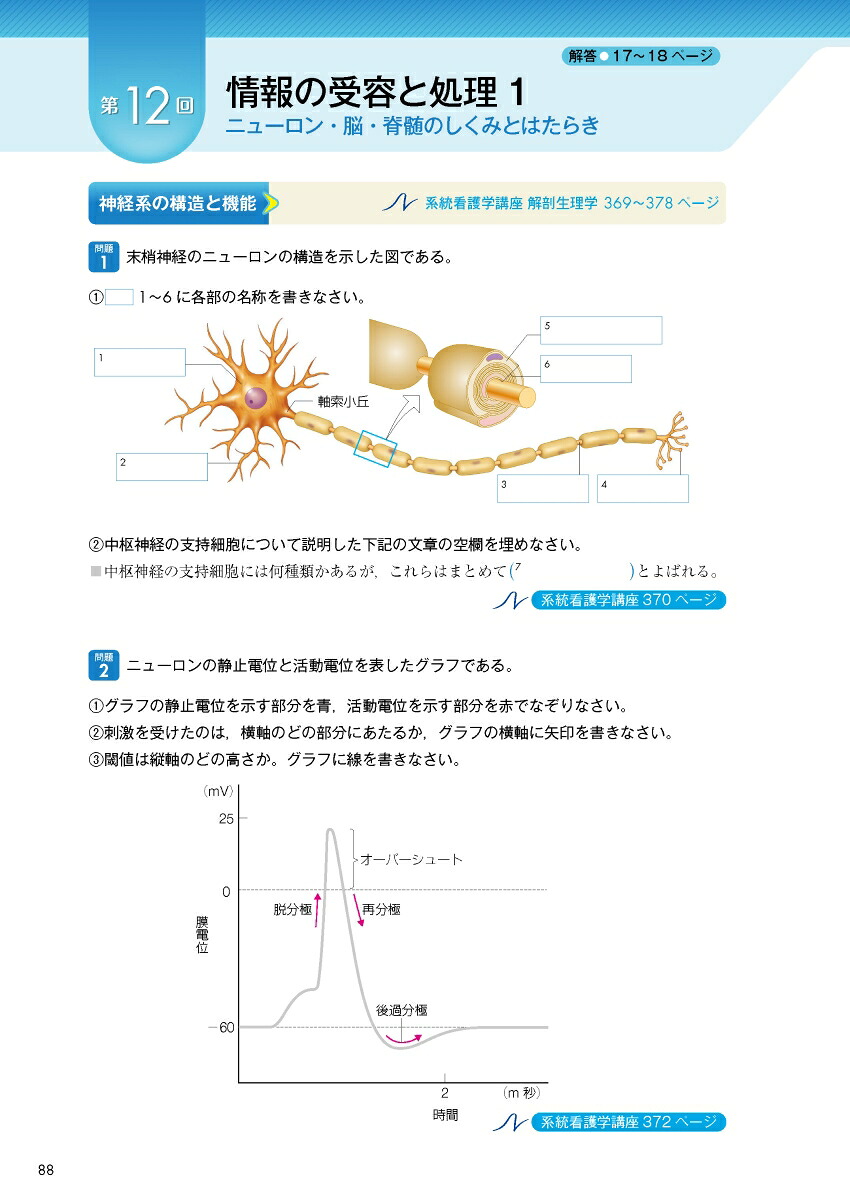 2026年版『系統看護学講座』準拠解剖生理学ワークブック[坂井建雄]