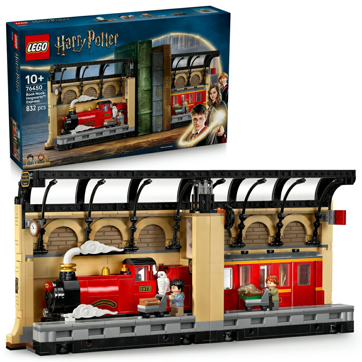レゴ(LEGO) ハリー・ポッター ブックスタンド：ホグワーツ特急 76450 [ おもちゃ 玩具 プレゼント 10歳 11歳 12歳 ]画像