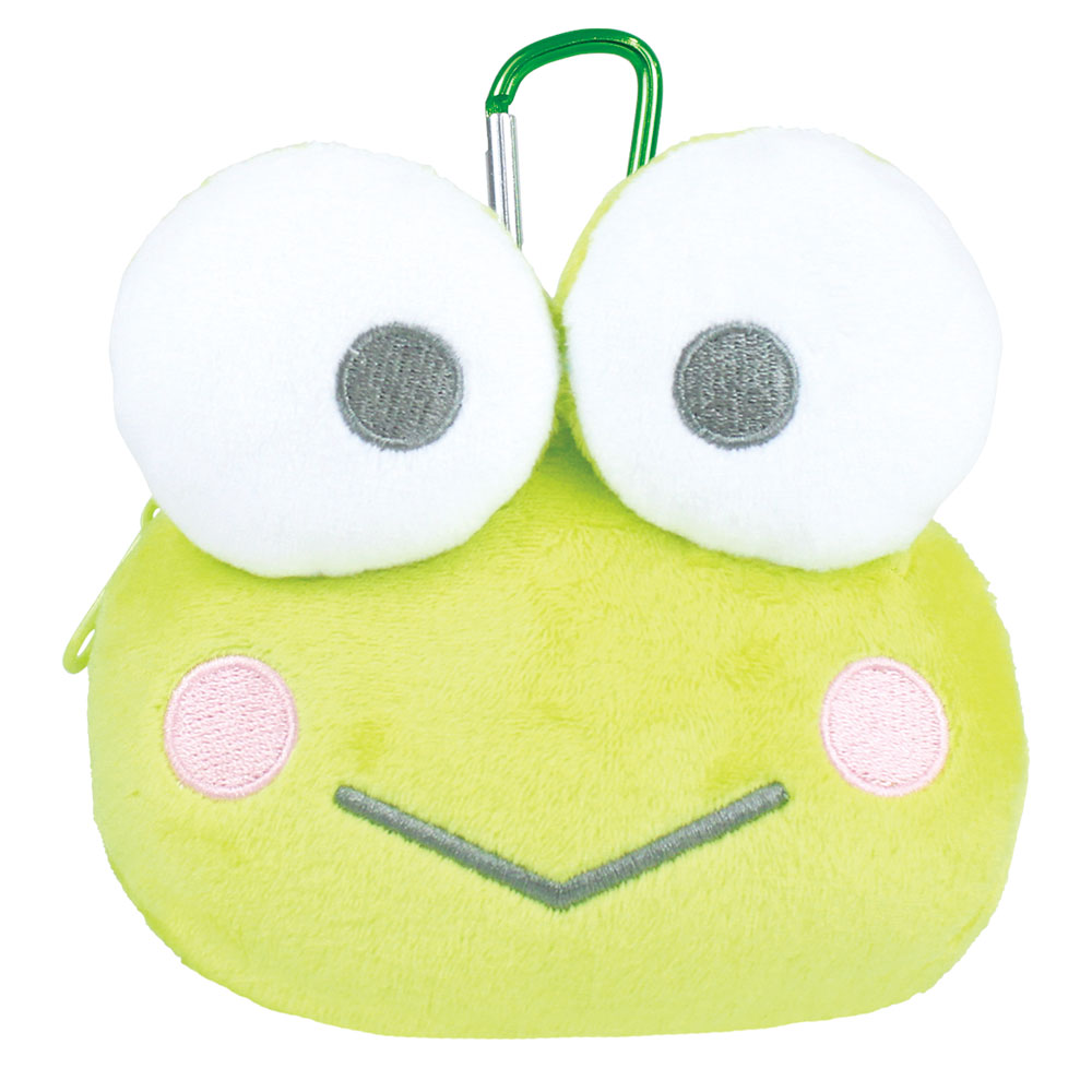 サンリオキャラクターズカラビナ付きぬいぐるみファスナーマスコット　けろけろけろっぴ画像