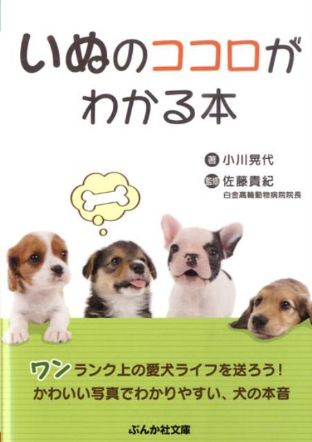 いぬのココロがわかる本（ぶんか社文庫）[小川晃代]