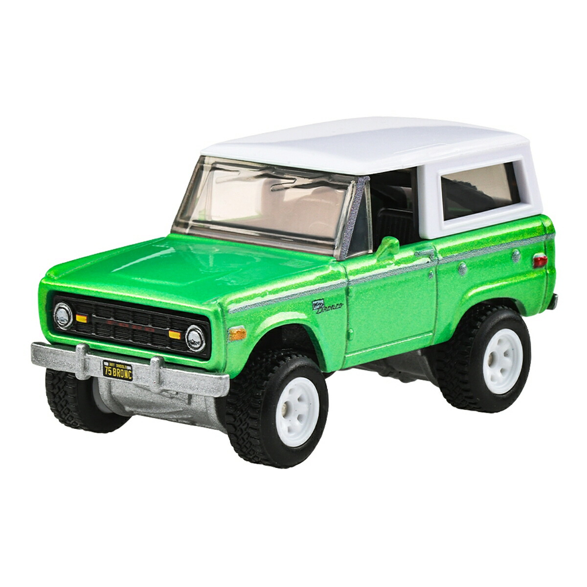 ホットウィール(HotWheels)ブールバード’75フォードブロンコ乗り物おもちゃミニカー3歳からグリーンJBL12