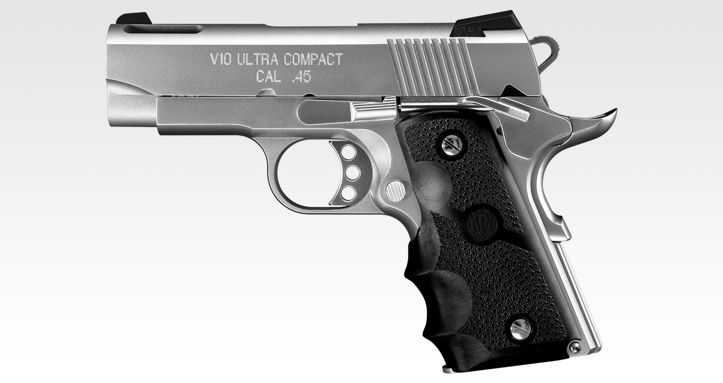 東京マルイ V10 ガスブロ 即購入の方値引きします TOKYO MARUI 東京マルイ V10 ウルトラコンパクト シルバー ガス