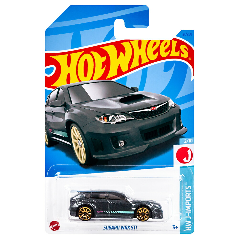 ホットウィール（HotWheels）ベーシックカースバルWRXSTI【3才~】HNK61
