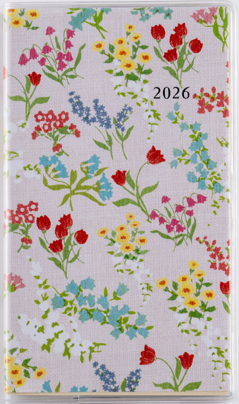 2026年　手帳　1月始まり　No.291　ラフィーネ スリム 1　　　高橋書店　手帳判　　マンスリー