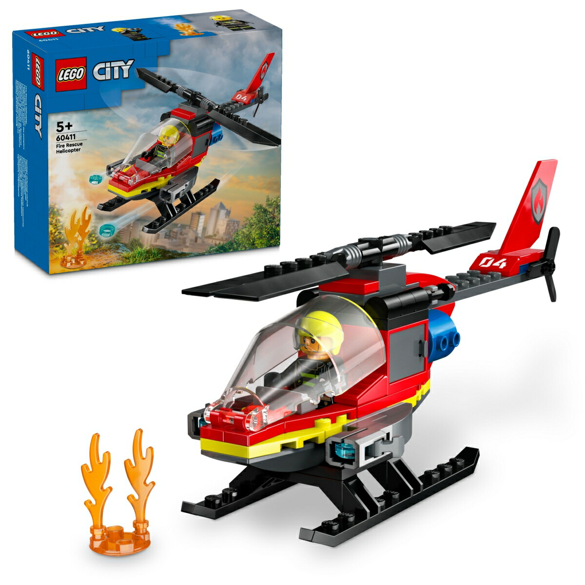 楽天市場】新品 LEGO レゴ シティ 消防 ヘリコプター ブロック
