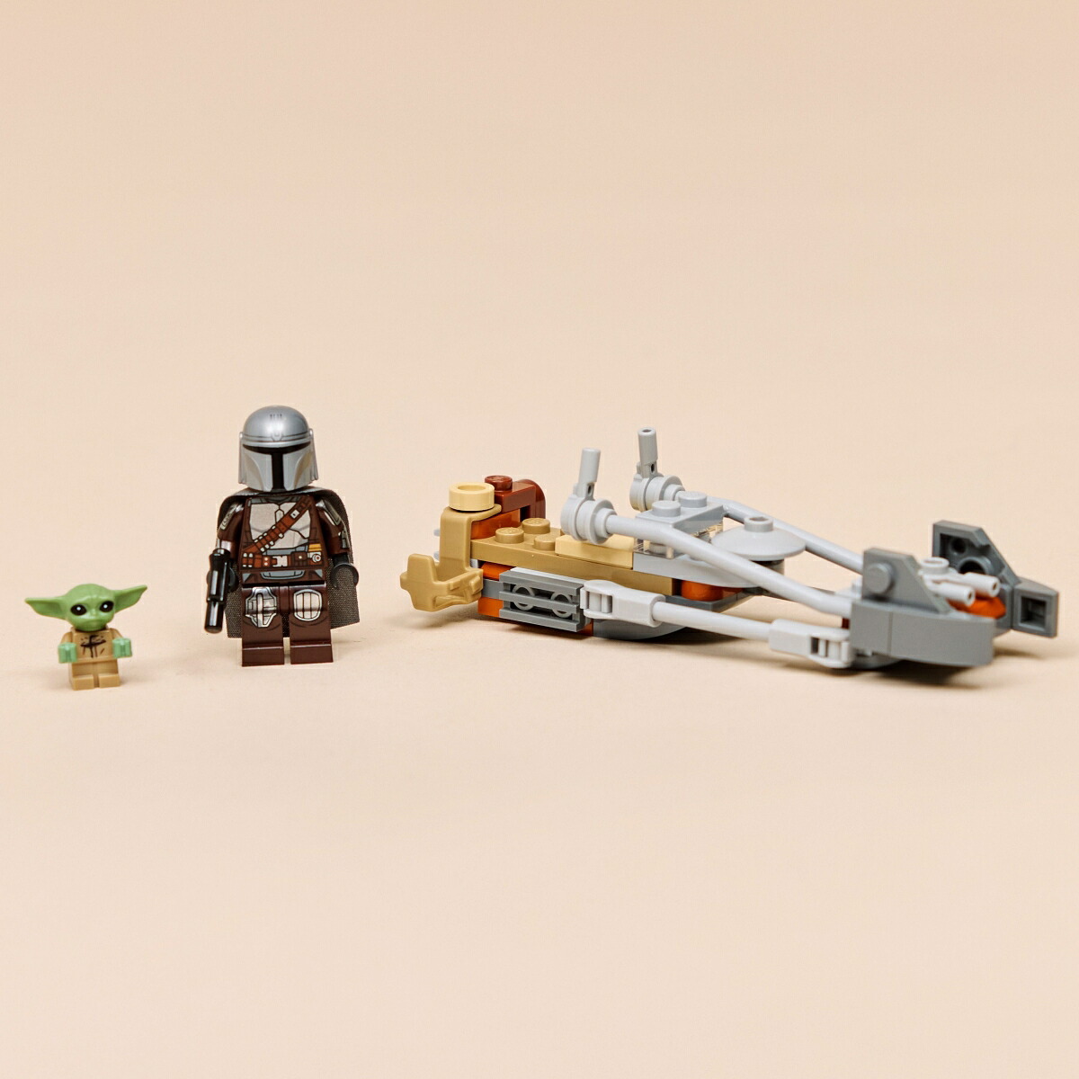 レゴ(LEGO)スター・ウォーズマンダロリアンとグローグーのスピーダーバイク(TM)75436[おもちゃ玩具プレゼント6歳7歳8歳]