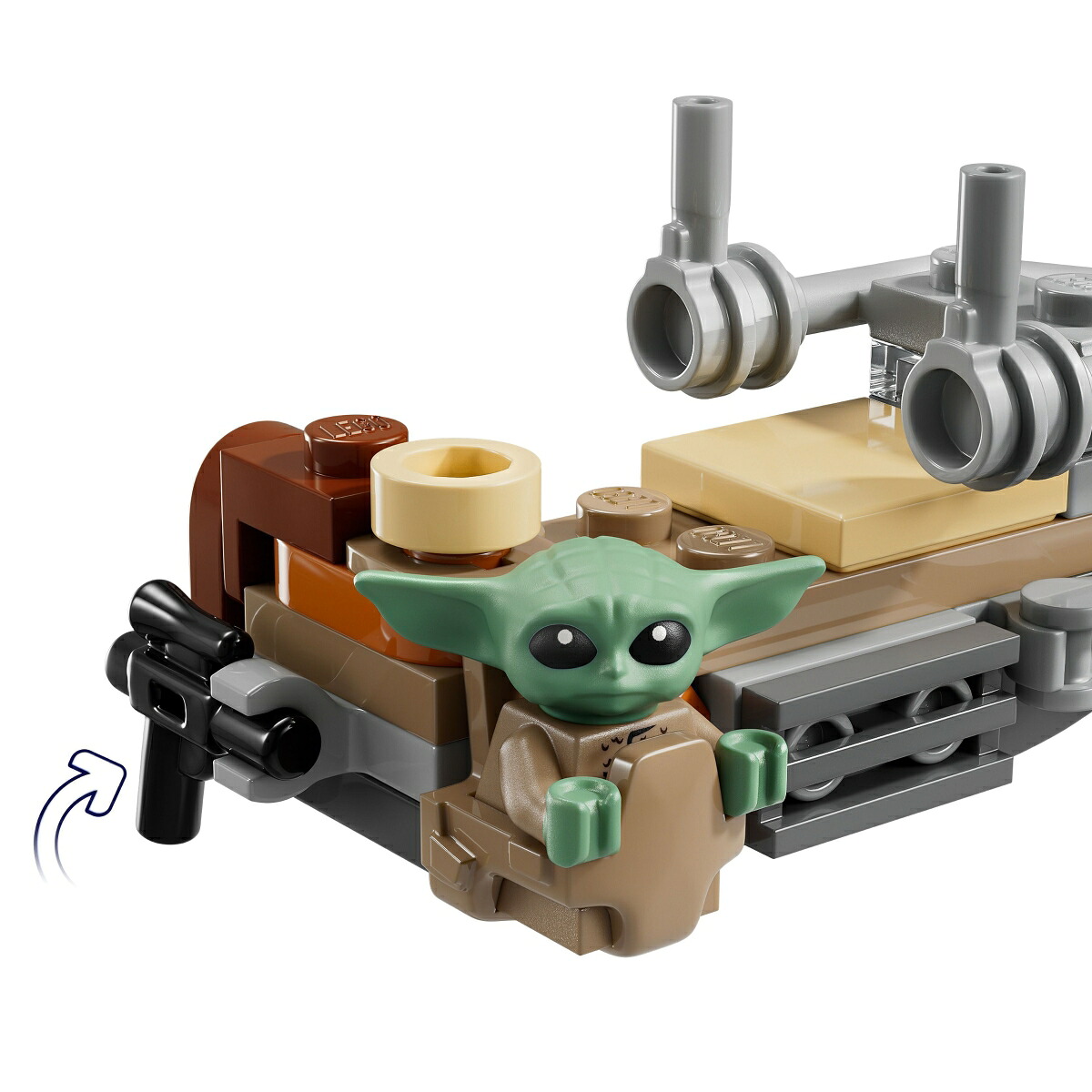 レゴ(LEGO)スター・ウォーズマンダロリアンとグローグーのスピーダーバイク(TM)75436[おもちゃ玩具プレゼント6歳7歳8歳]