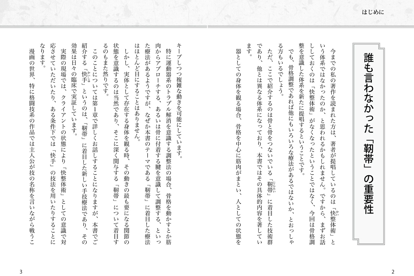 骨と骨をつなぐ要点に、効果的アプローチ！【靭帯療法】「快」の意識で骨格矯正、可動域拡張[中山隆嗣]
