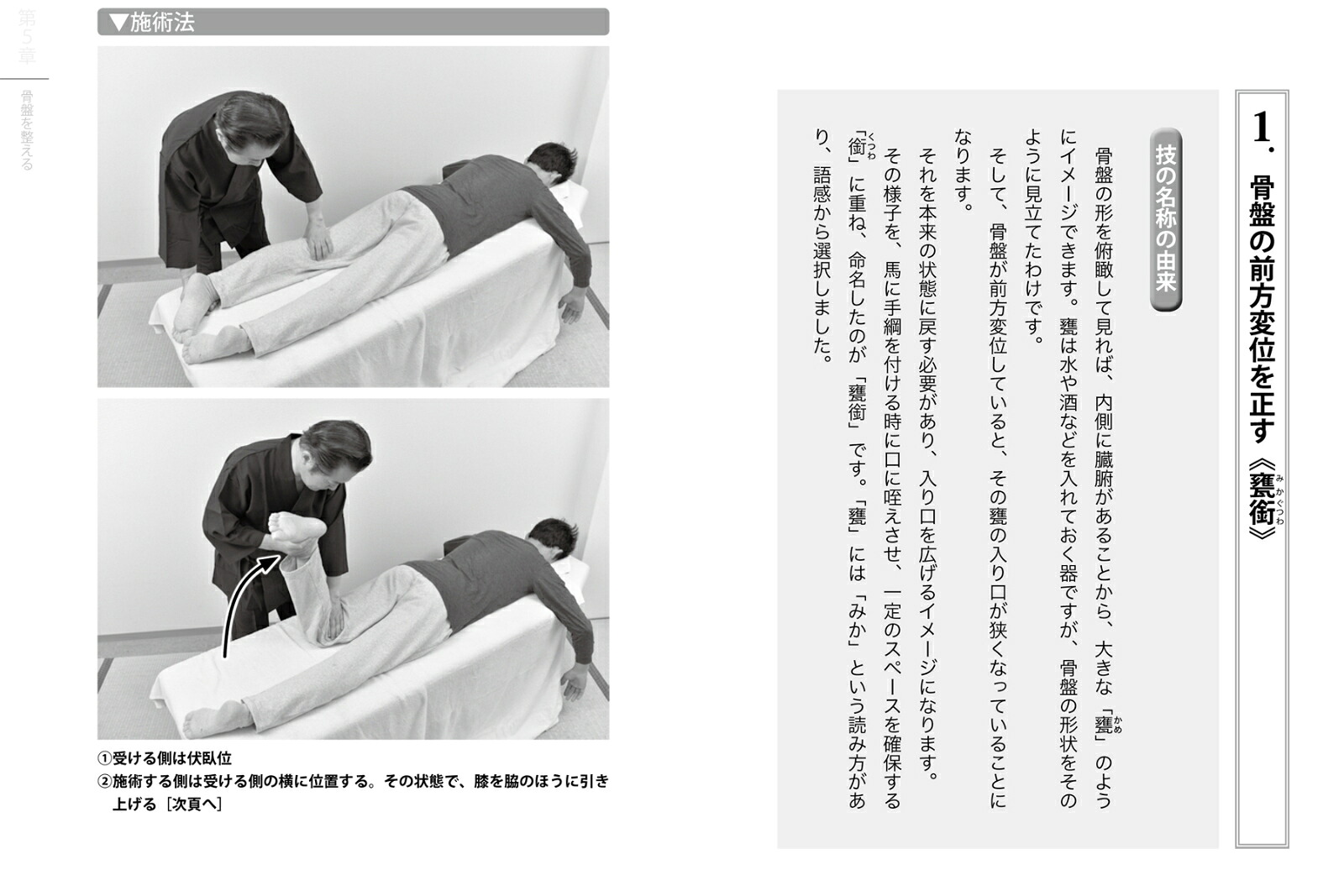 骨と骨をつなぐ要点に、効果的アプローチ！【靭帯療法】「快」の意識で骨格矯正、可動域拡張[中山隆嗣]