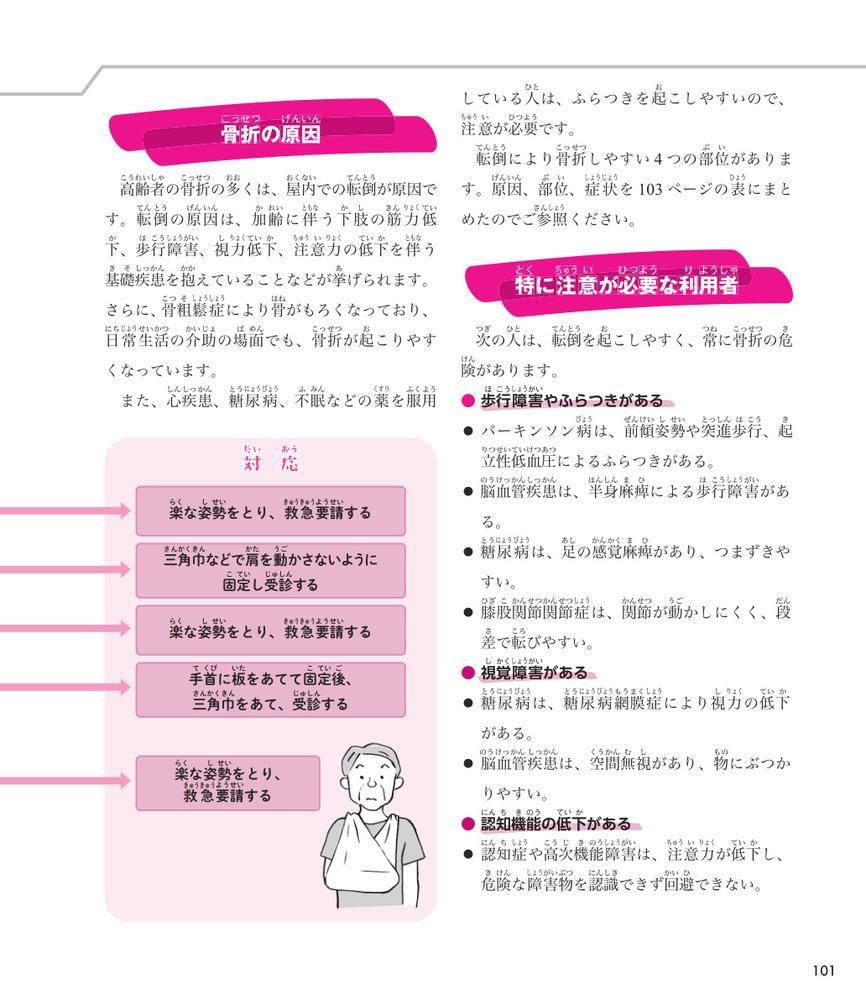 介護現場の急変・事故対応がぜんぶわかる本すぐに使える！迷わず動ける！[大西美智子]