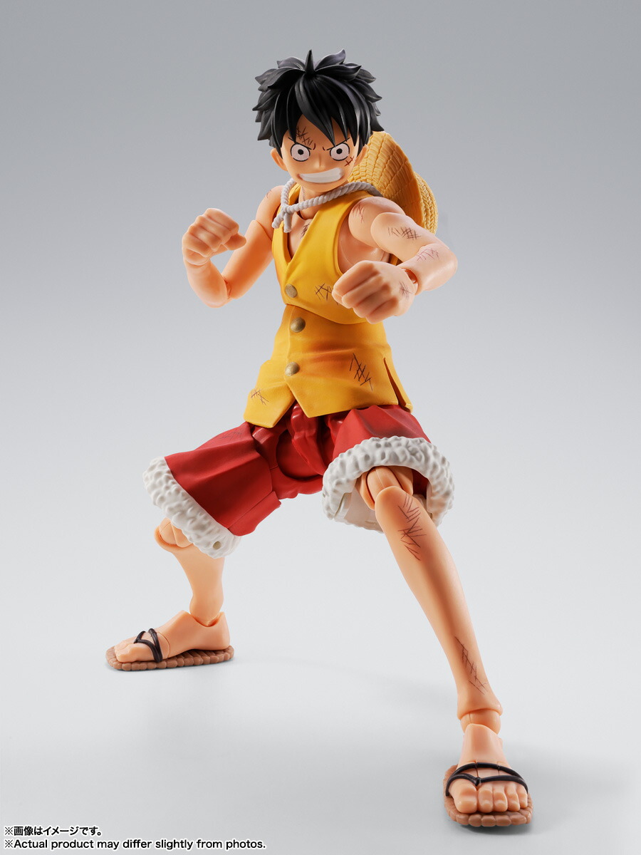 S.H.Figuarts『ONEPIECE』モンキー・D・ルフィ-マリンフォード頂上決戦ー(塗装済み可動フィギュア)