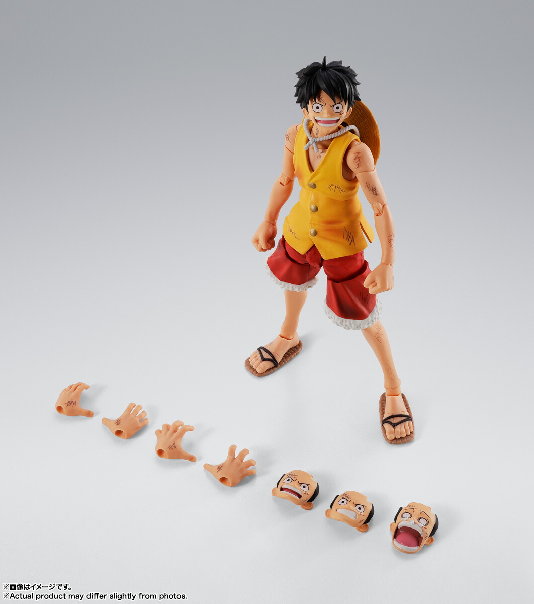 S.H.Figuarts『ONEPIECE』モンキー・D・ルフィ-マリンフォード頂上決戦ー(塗装済み可動フィギュア)