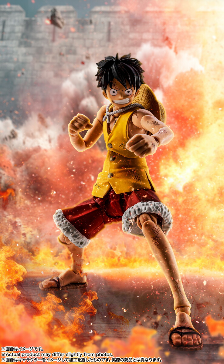 S.H.Figuarts『ONEPIECE』モンキー・D・ルフィ-マリンフォード頂上決戦ー(塗装済み可動フィギュア)