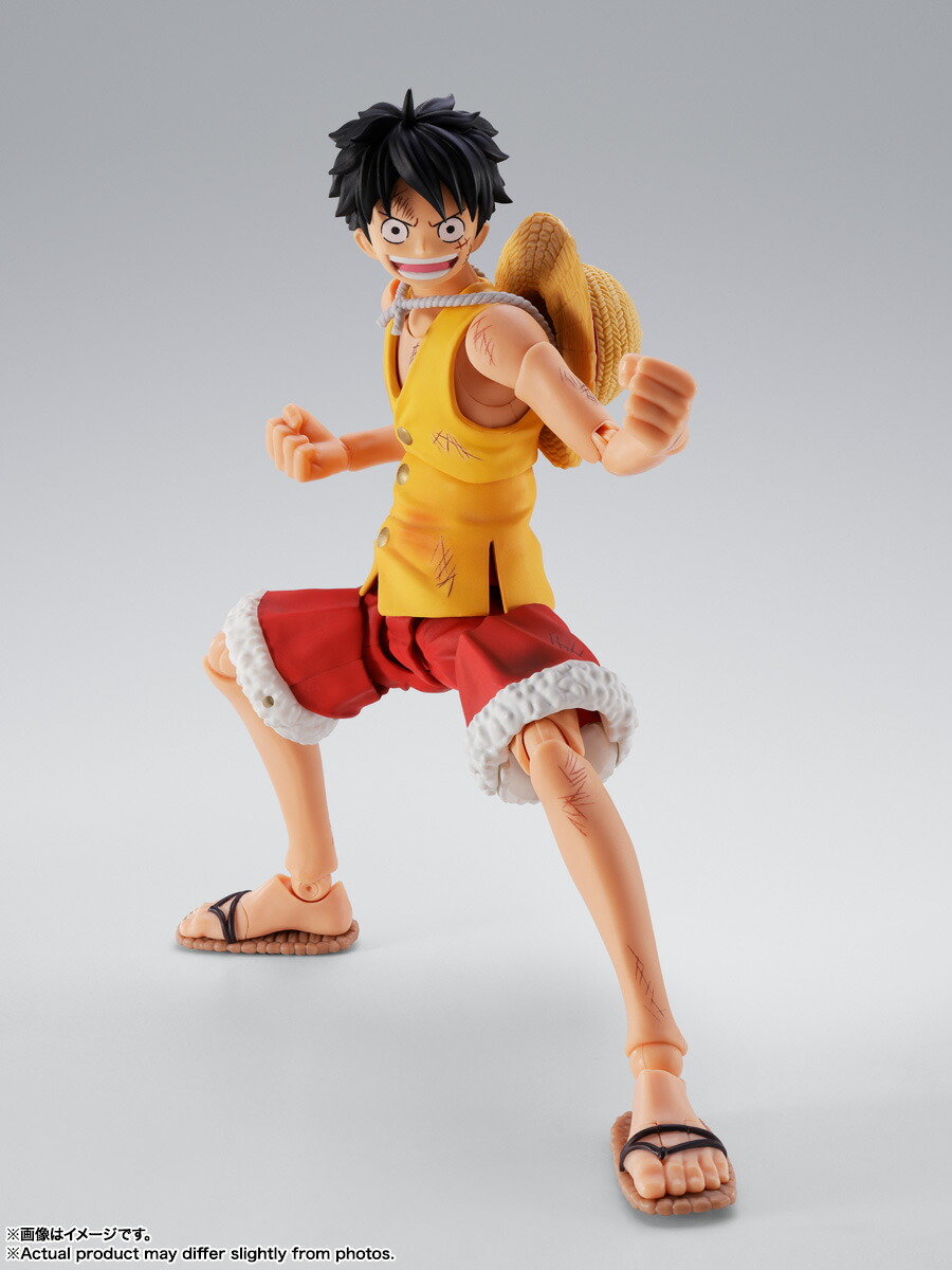 S.H.Figuarts『ONEPIECE』モンキー・D・ルフィ-マリンフォード頂上決戦ー(塗装済み可動フィギュア)
