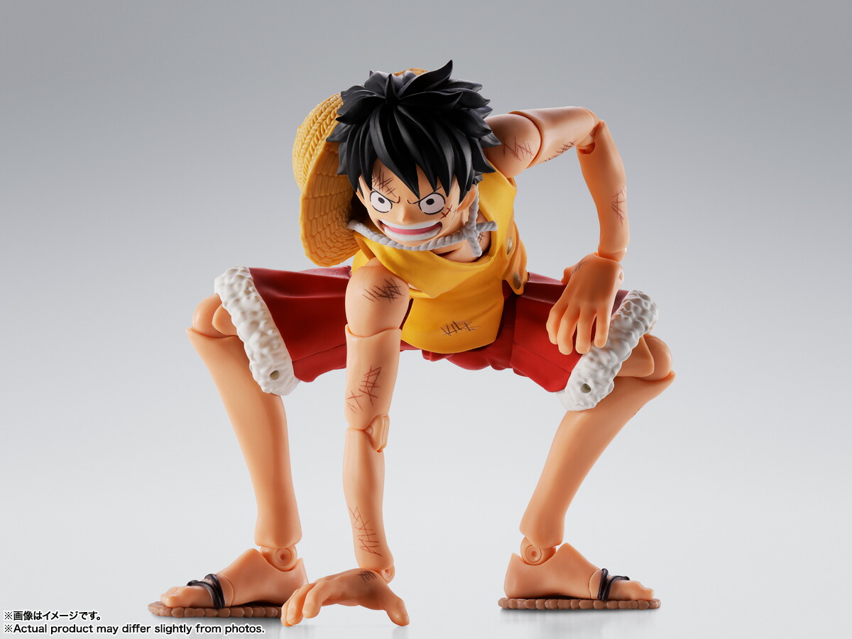 S.H.Figuarts『ONEPIECE』モンキー・D・ルフィ-マリンフォード頂上決戦ー(塗装済み可動フィギュア)