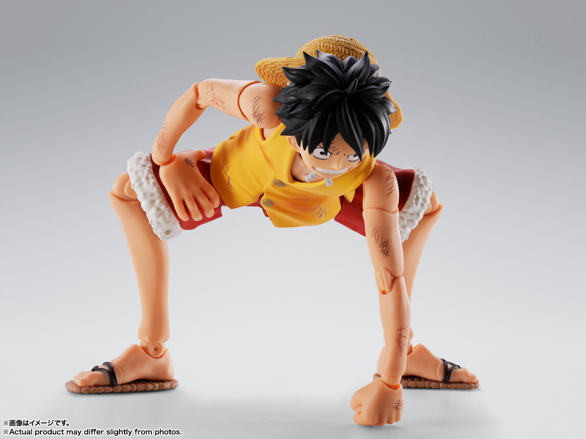 S.H.Figuarts『ONEPIECE』モンキー・D・ルフィ-マリンフォード頂上決戦ー(塗装済み可動フィギュア)