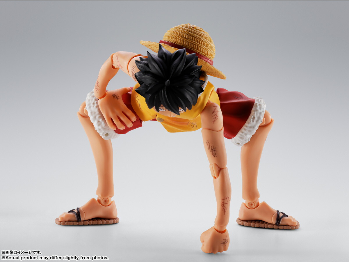 S.H.Figuarts『ONEPIECE』モンキー・D・ルフィ-マリンフォード頂上決戦ー(塗装済み可動フィギュア)