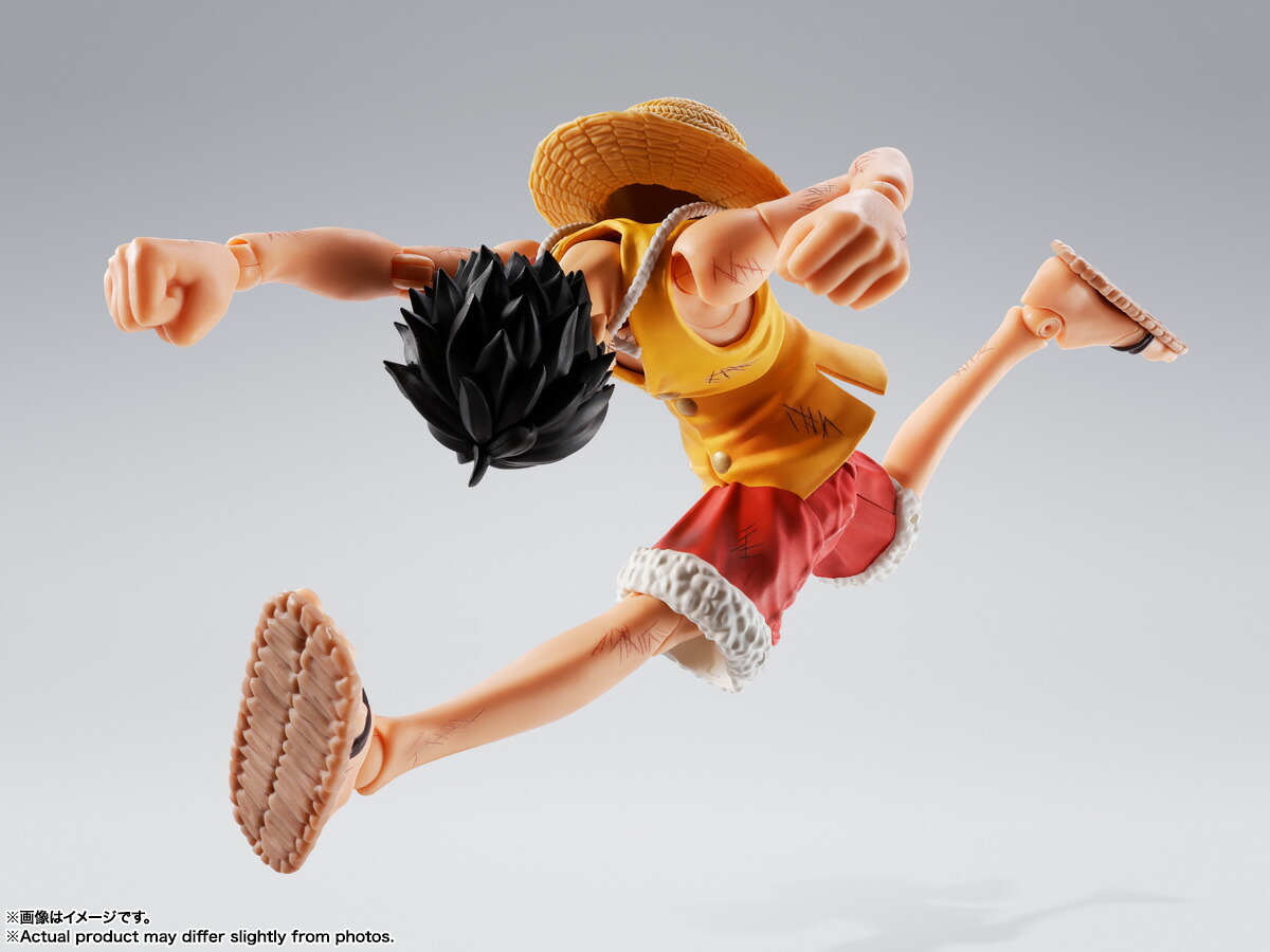 S.H.Figuarts『ONEPIECE』モンキー・D・ルフィ-マリンフォード頂上決戦ー(塗装済み可動フィギュア)