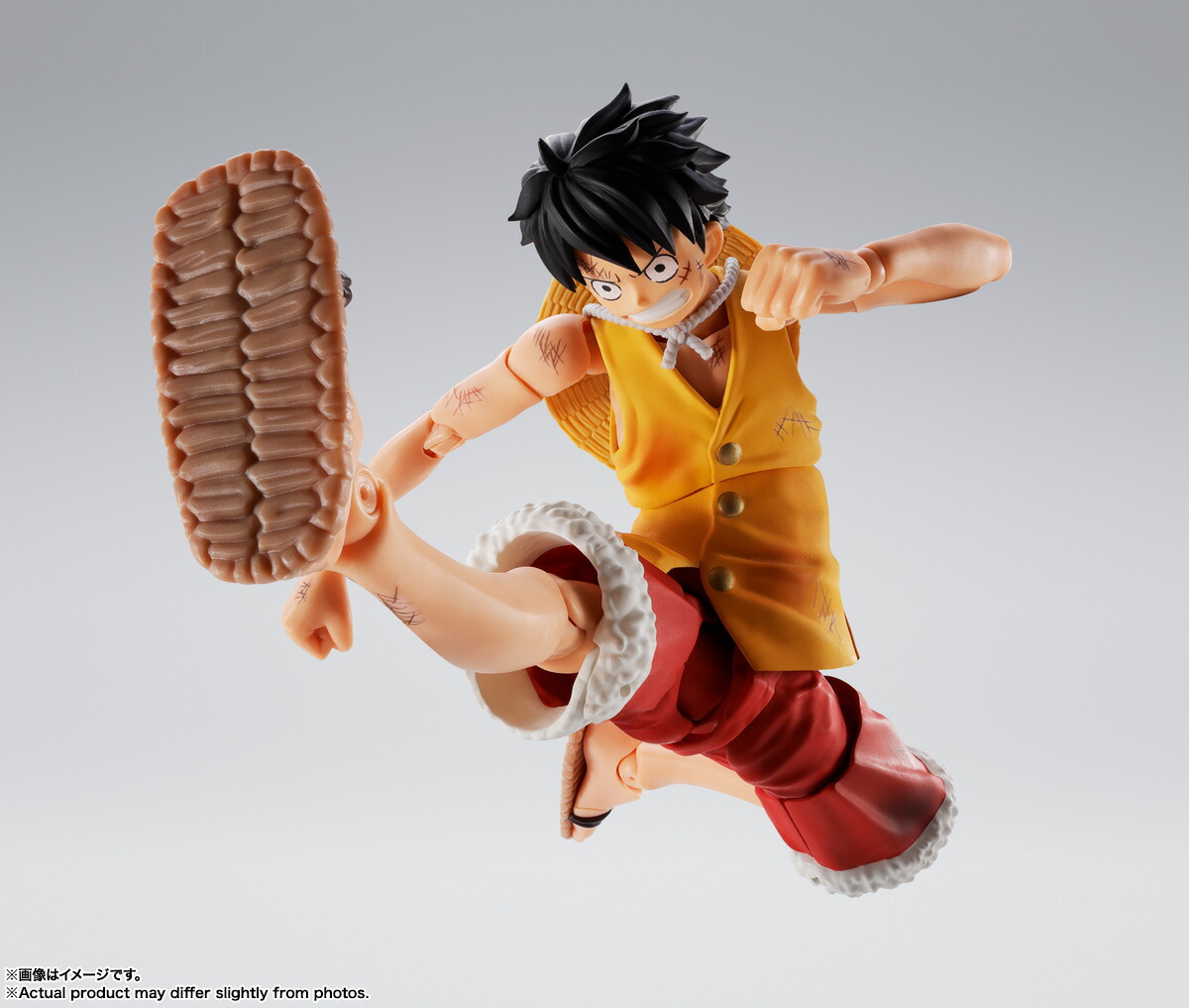 S.H.Figuarts『ONEPIECE』モンキー・D・ルフィ-マリンフォード頂上決戦ー(塗装済み可動フィギュア)