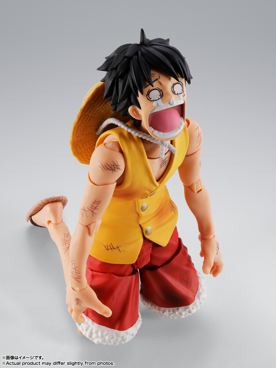 S.H.Figuarts『ONEPIECE』モンキー・D・ルフィ-マリンフォード頂上決戦ー(塗装済み可動フィギュア)