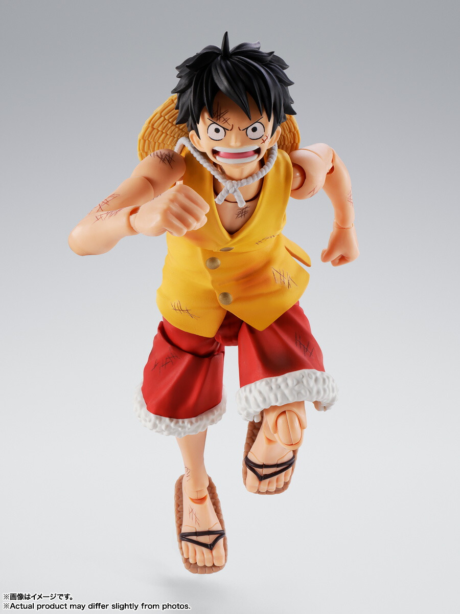 S.H.Figuarts『ONEPIECE』モンキー・D・ルフィ-マリンフォード頂上決戦ー(塗装済み可動フィギュア)