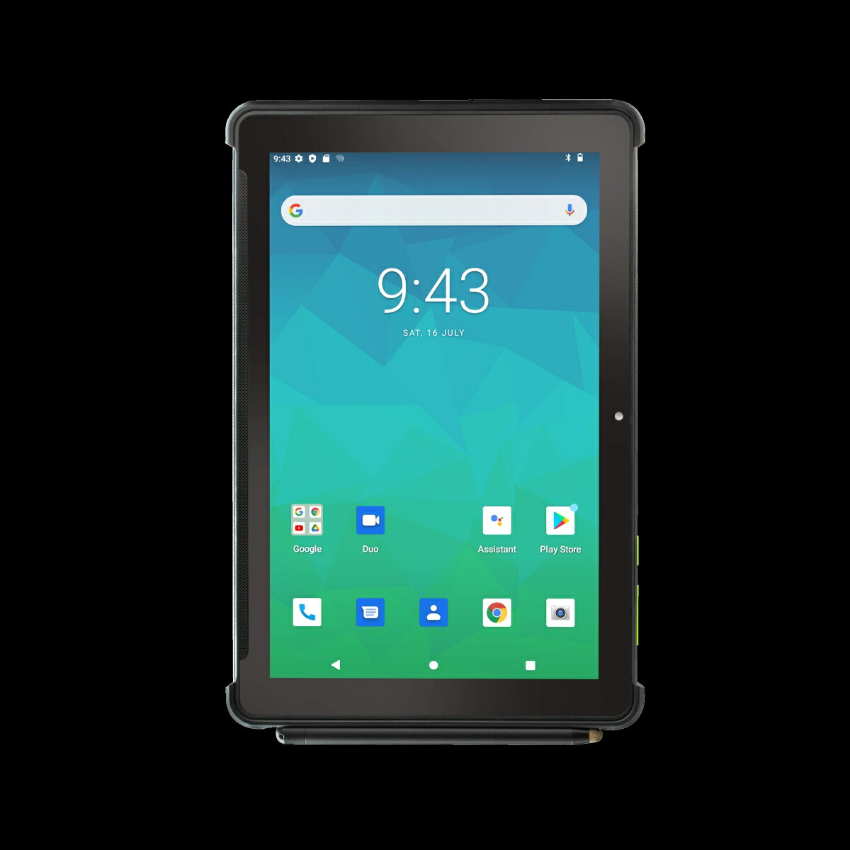 OrbicTab10R4GROW-JapanAndroidタブレット高耐久・防水6,000mAhの大容量バッテリー
