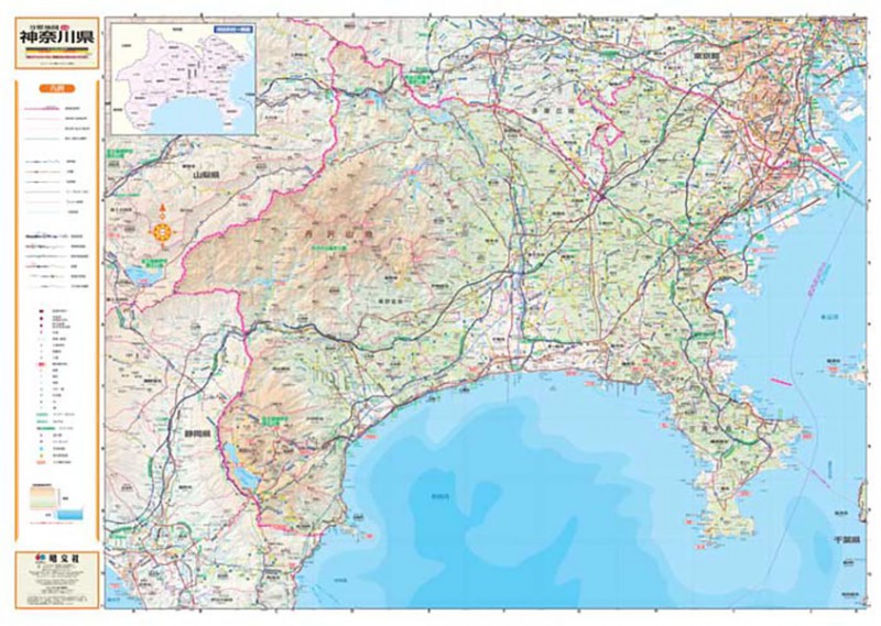 神奈川県道路地図 86％以上節約 - 旅行・留学