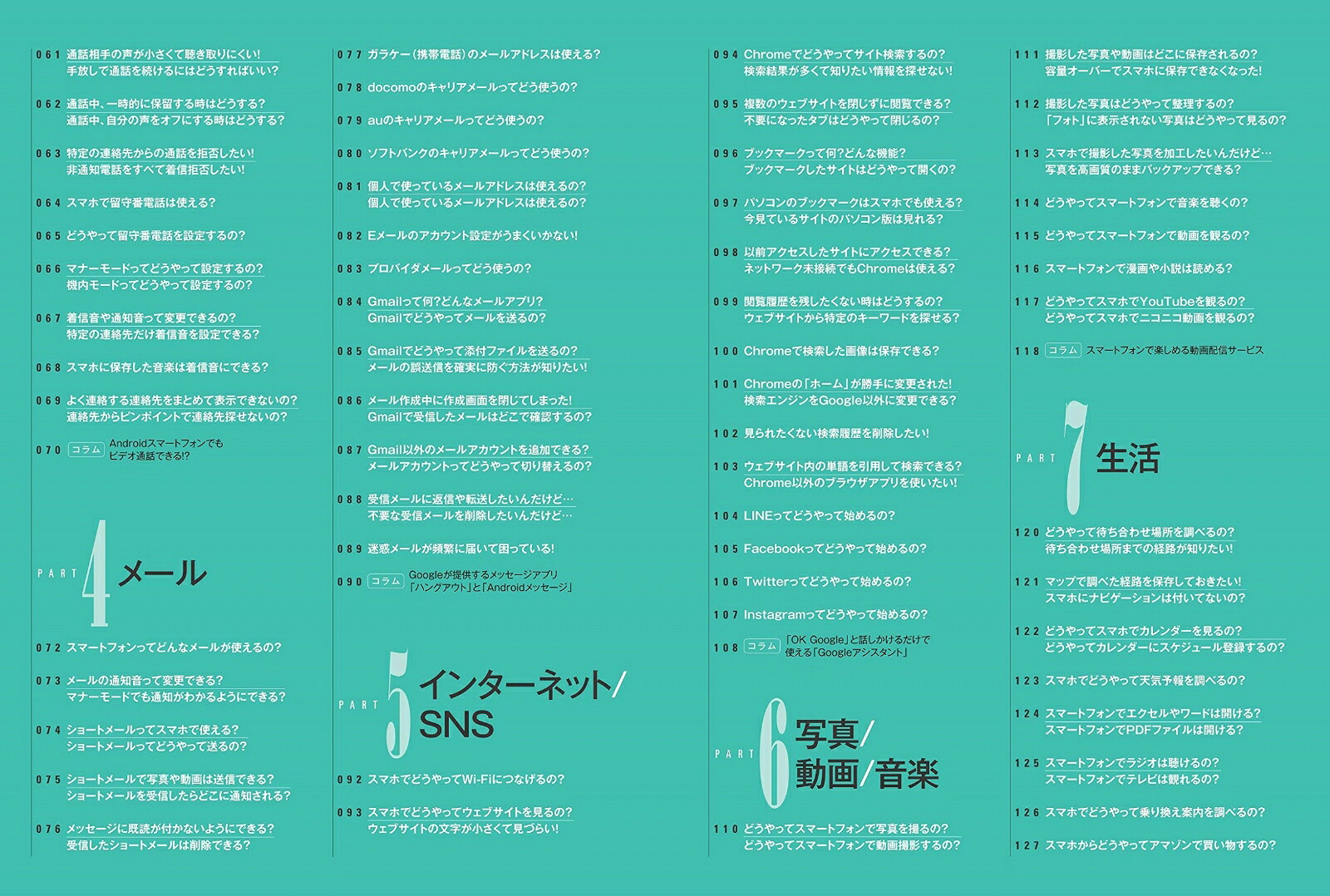 Androidスマートフォンの“わからない！”“困った！”をぜんぶ解決する本初心者がつまづくポイントを完全解説！[standards]