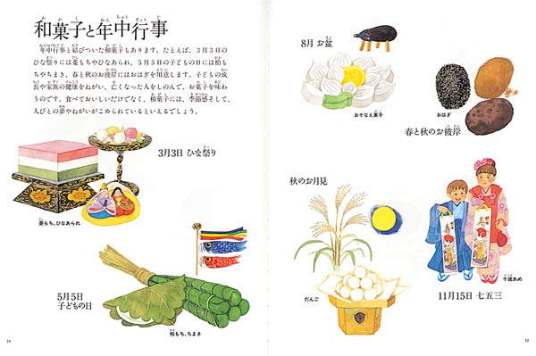 和菓子のほん（たくさんのふしぎ傑作集）[中山圭子]