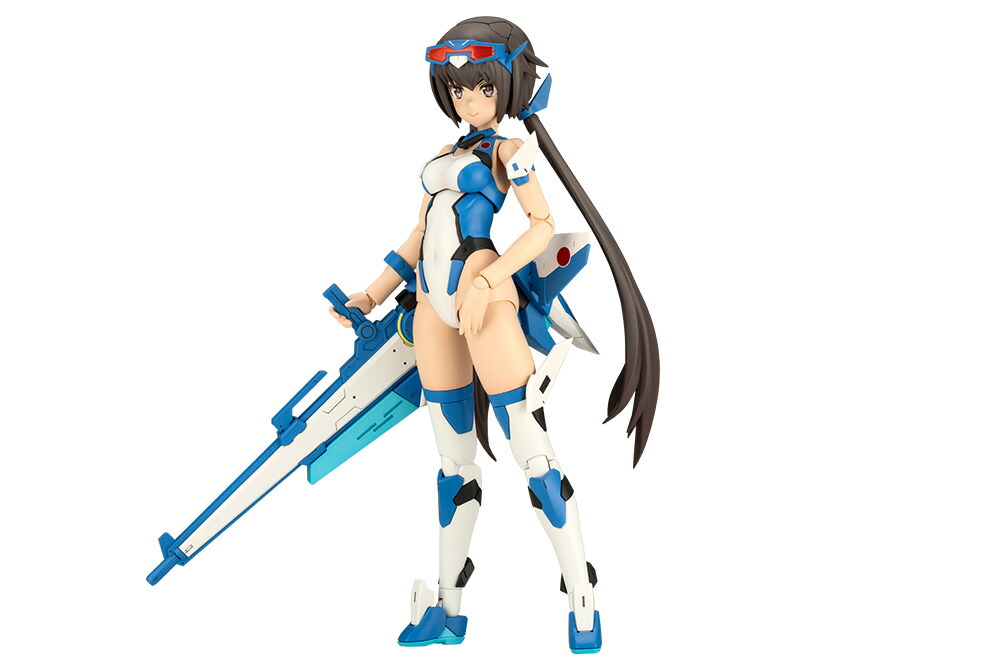 『フレームアームズ・ガール』 スティレット Swimsuit ブルーインパルスカラー Ver. 【FG184】 (プラモデル)画像