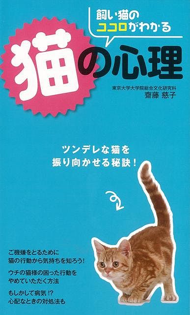 楽天ブックス: 【バーゲン本】飼い猫のココロがわかる猫の心理 - 齋藤 