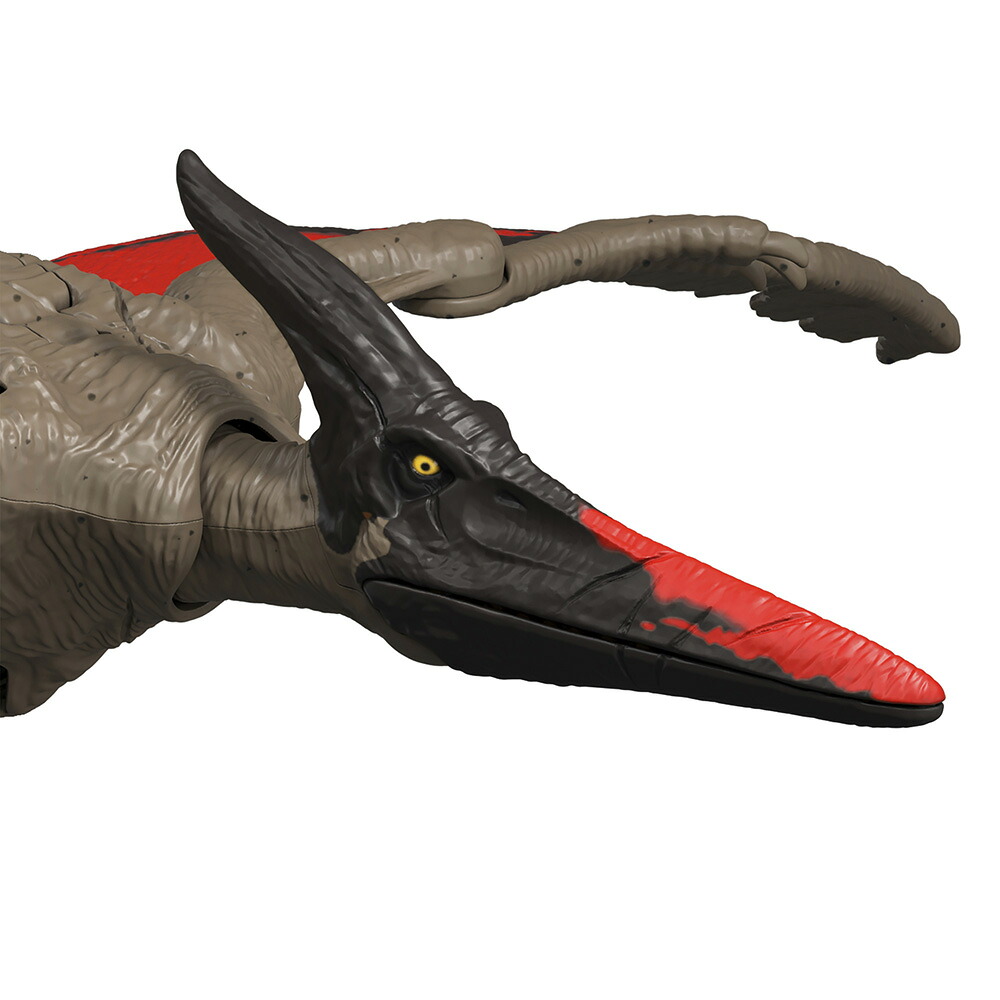 マテルジュラシックワールド(JURASSICWORLD)アクションフィギュアほえる！プテラノドン子供向けフィギュア恐竜おもちゃ全長:約20.2cm4歳からブラウンJCL70