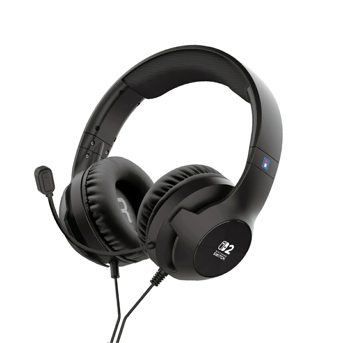 ホリゲーミングヘッドセット スタンダード for Nintendo Switch 2 ブラック画像