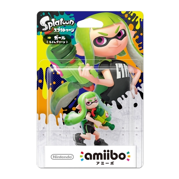 楽天ブックス: amiibo ガール【ライムグリーン】 （スプラトゥーン