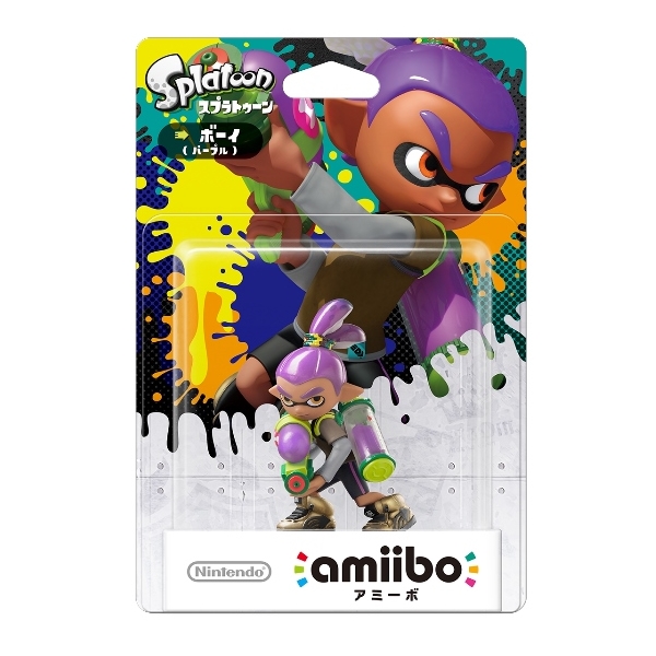 楽天ブックス: amiibo ボーイ【パープル】 （スプラトゥーンシリーズ