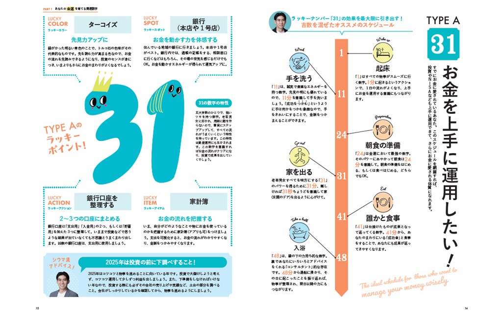 数字の力で運を育てる!シウマのスケジュール開運術（TJMOOK）[琉球風水志シウマ]