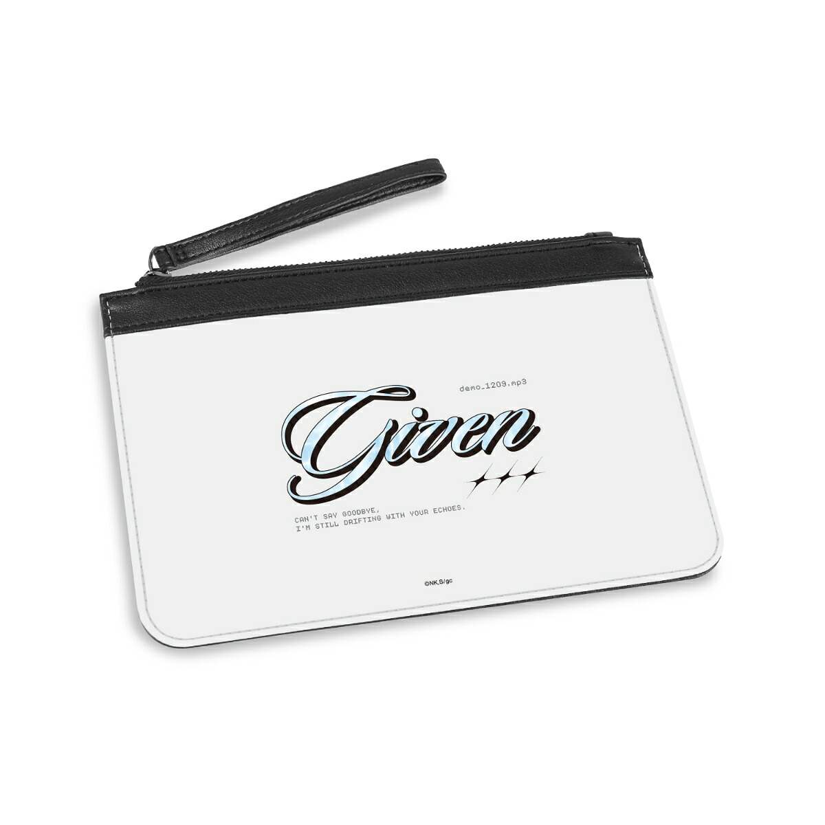 映画 ギヴン 海へdemo_1209.mp3 ar-Unity PUレザーフラットポーチ画像