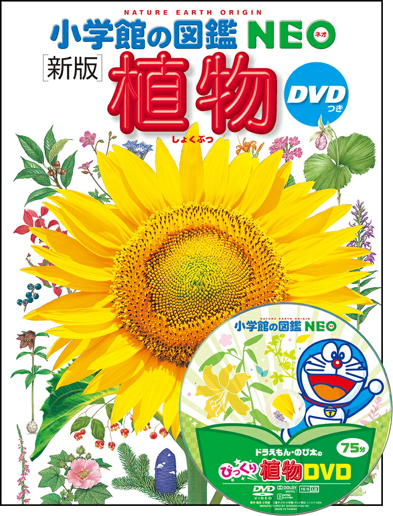 小学館の図鑑NEO〔新版〕 植物 DVDつき画像