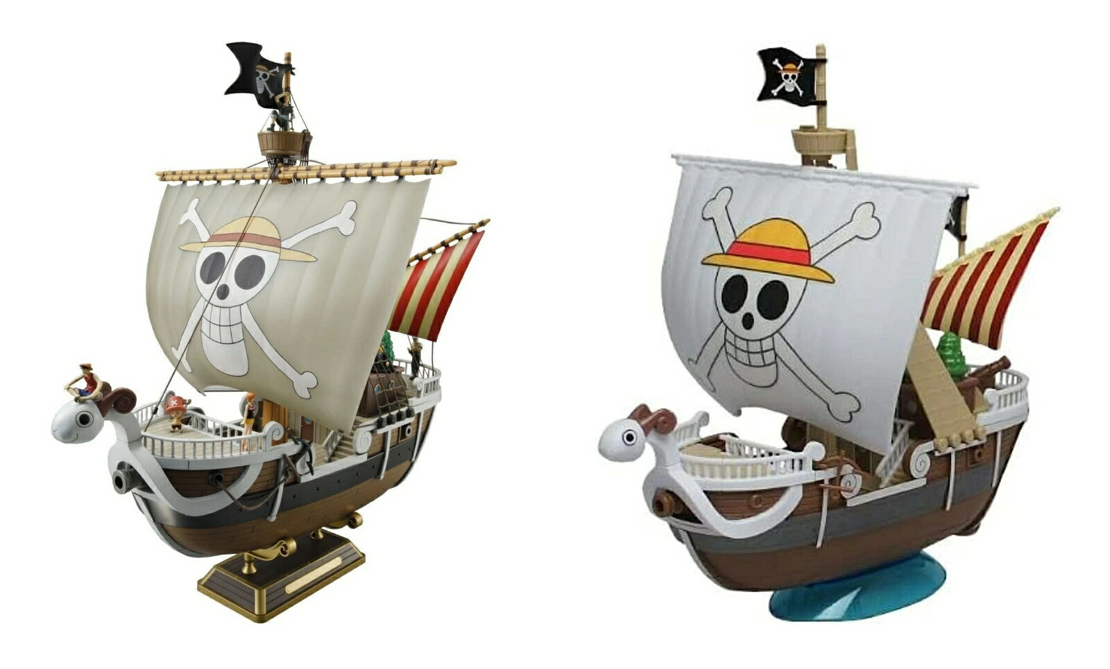 【セット商品】本格帆船プラモシリーズ 『ONE PIECE』 ゴーイング・メリー号 (プラモデル) + ワンピース 偉大なる船(グランドシップ)コレクション ゴーイング・メリー号 (From TV animation ONE PIECE) (プラモデル)画像