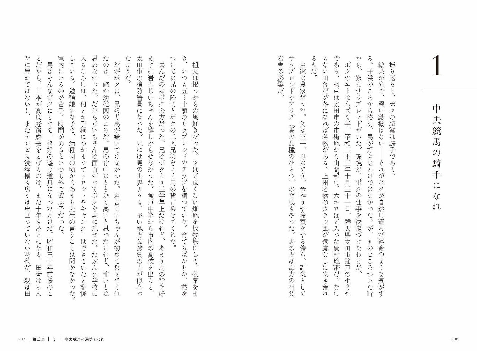 ルドルフの背[岡部幸雄]