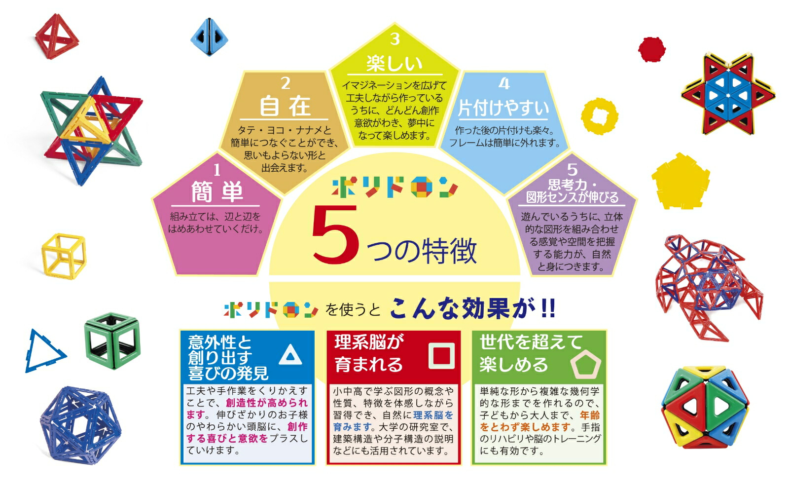 マグネチック ポリドロン スターターセット [ 東京書籍 出版事業部 ]
