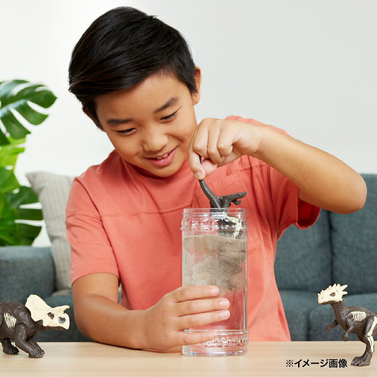 マテルジュラシックワールド(JURASSICWORLD)お湯でよみがえる！化石から恐竜を発掘セット子供向けフィギュアブラインドパック恐竜おもちゃ6歳からマルチ986B-JDC52