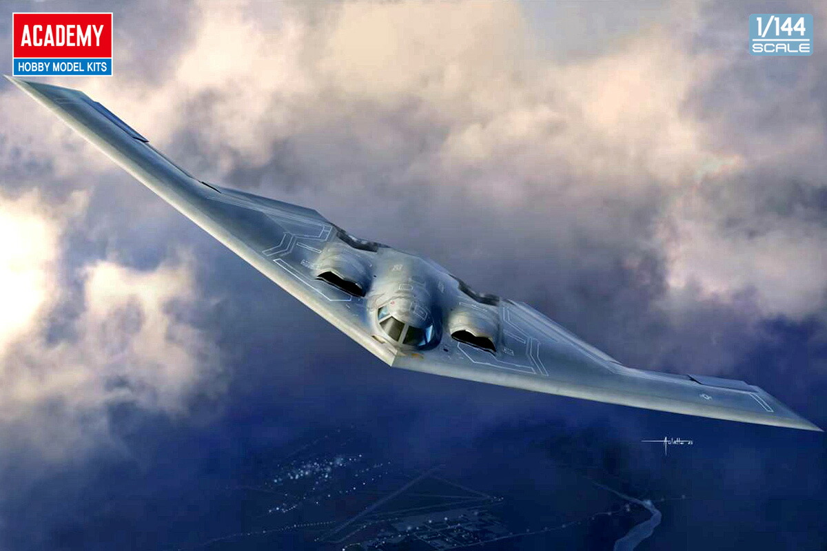 モデルコレクト　1/72 B-2A スピリット スケールモデル　プラモデル Amazon | モデルコレクト(modelcollect) 1/72 アメリカ空軍 B-2A