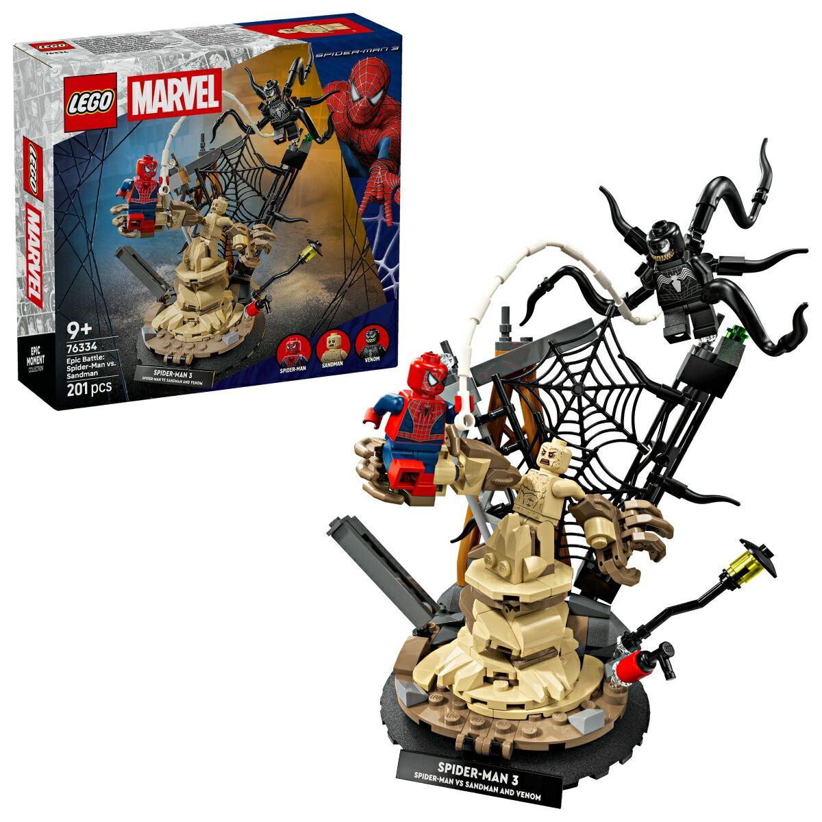 レゴ(LEGO) マーベル スパイダーマンとサンドマンの最終決戦 76334 [ おもちゃ 玩具 プレゼント 9歳 10歳 11歳 ]画像