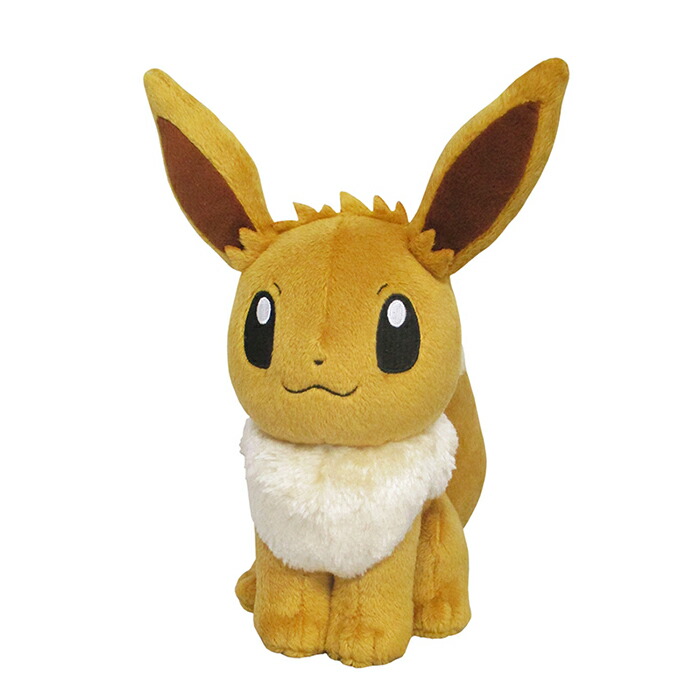 ポケモン イーブイ　ぬいぐるみ　だっこサイズ　モンポケmonpoke 40cm monpoké モンポケ】 モンポケ イーブイ ぬいぐるみ だっこサイズ